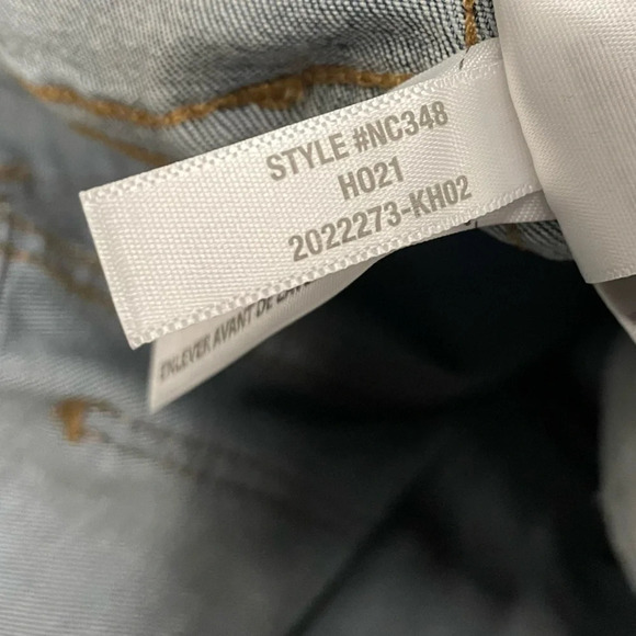 Madewell Stovepipe Jeans in Dearham Wash size 26 NC348 Holiday 2021 - Picture 7 of 15